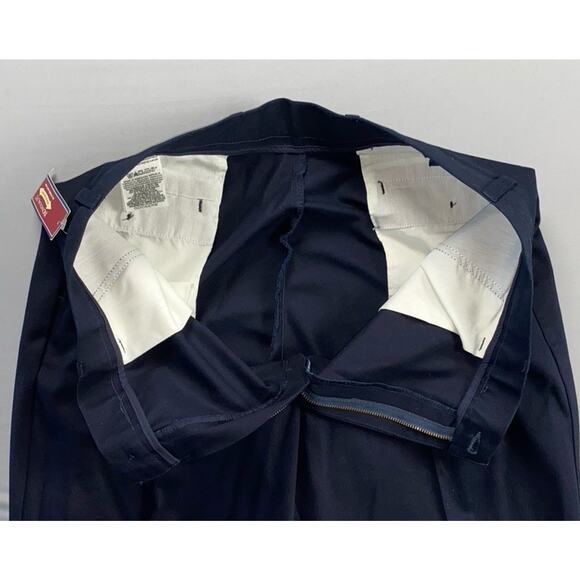 Dockers Classic Fit Original Khaki Flat Front Chino. Navy, Men's 36X32. NWT! - Picture 5 of 7
